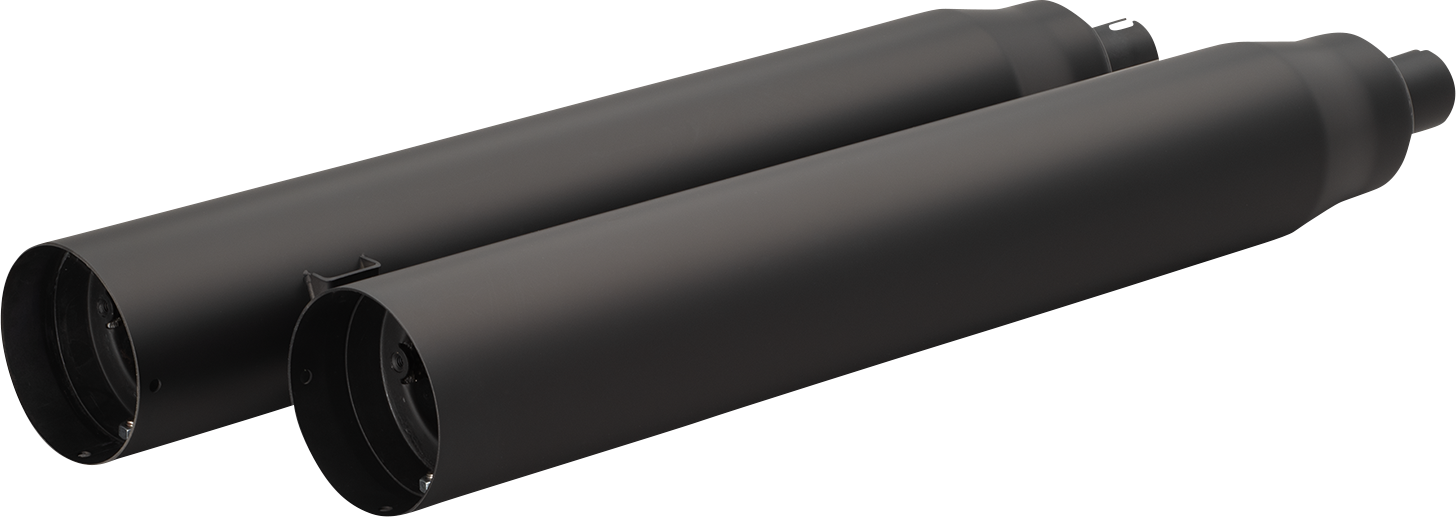 Khrome Werks 4-1/2" War Hammer Mufflers - Black