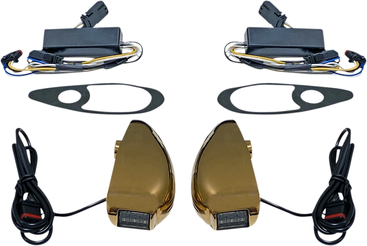 Custom Dynamics Turn Signal - FLTR - Gold
