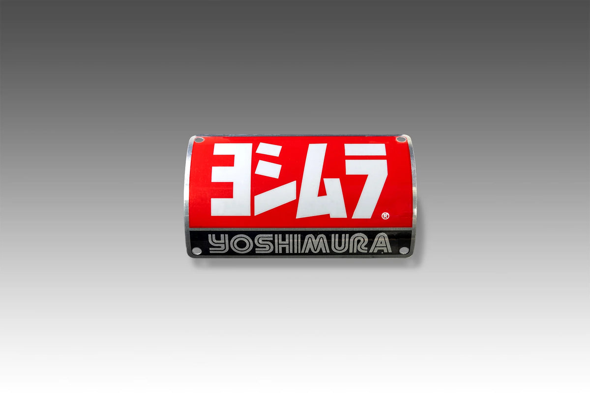 Yoshimura Muffler Name Badge For Mini Bike Muffler