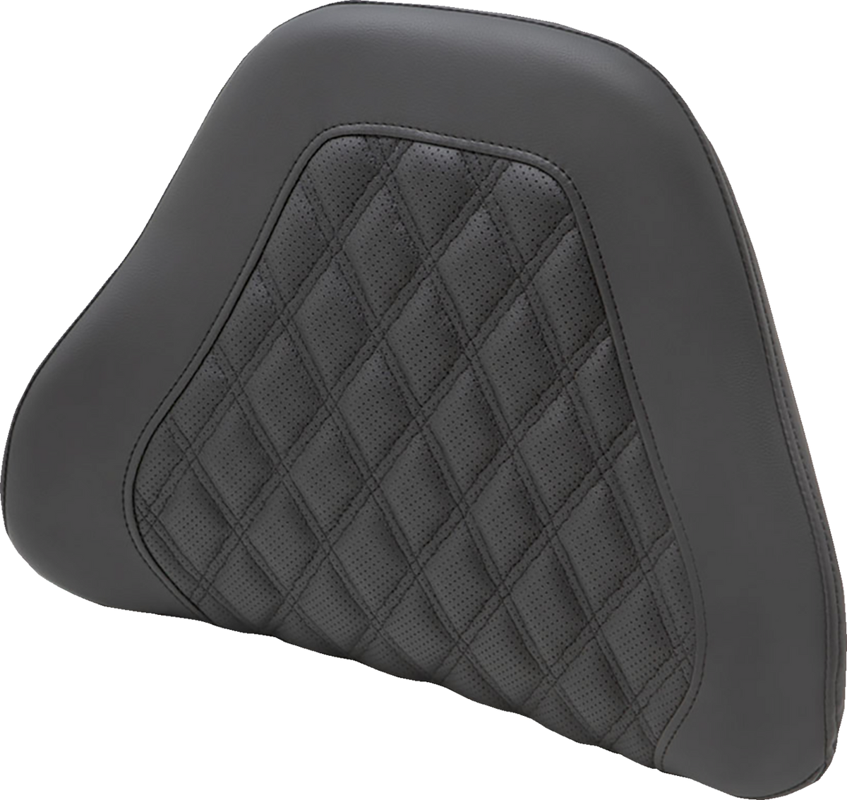Saddlemen Tour-Pak® Backrest Pad Cover - Lattice Stitched - Black