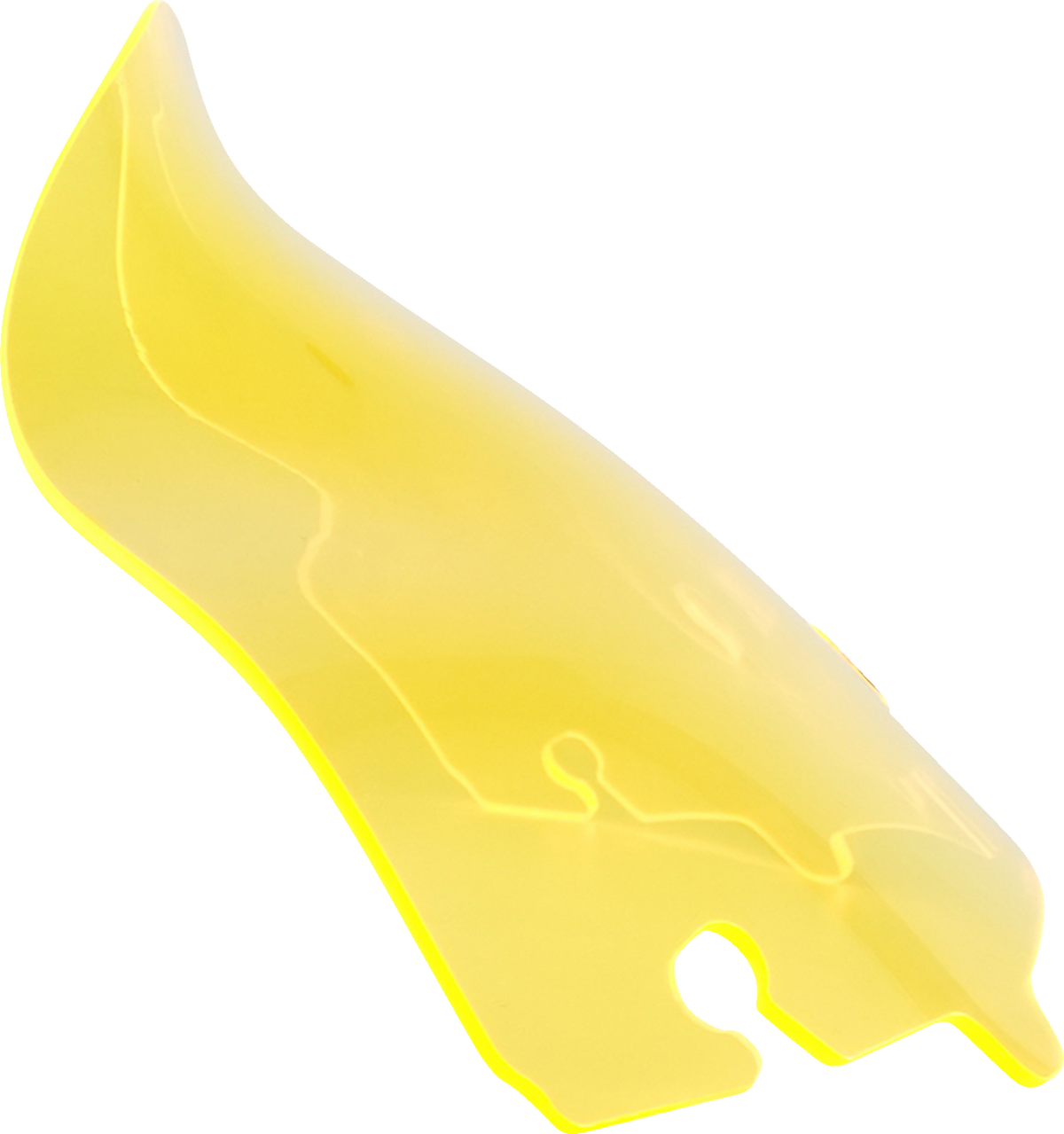 Klock Werks Ice Flare® Windshield - 6.5" - Yellow Ice - '14-'25 FLHT/FLHX
