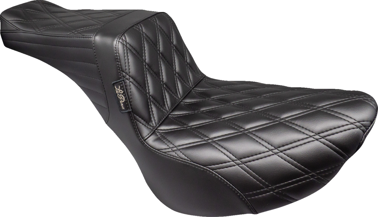 Le Pera Tailwhip Seat - Double Diamond - Black - FLSL/FXBB '18-'23
