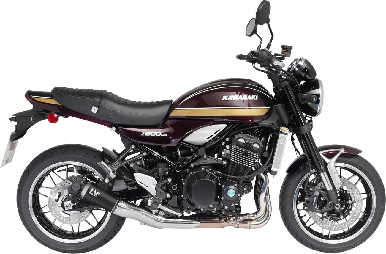 LeoVince LV-10 Slip-On Muffler - Black / Ceramic / Matte