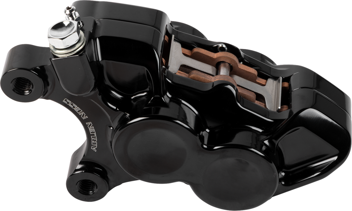 Arlen NESS 4-Piston Caliper - Left - 11.8" - Black