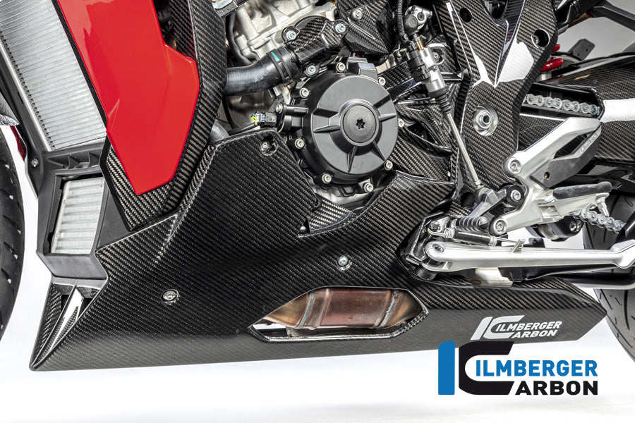 Ilmberger Carbon Bellypan Long Version For Use With Centerstand S 1000 XR From MY 2020