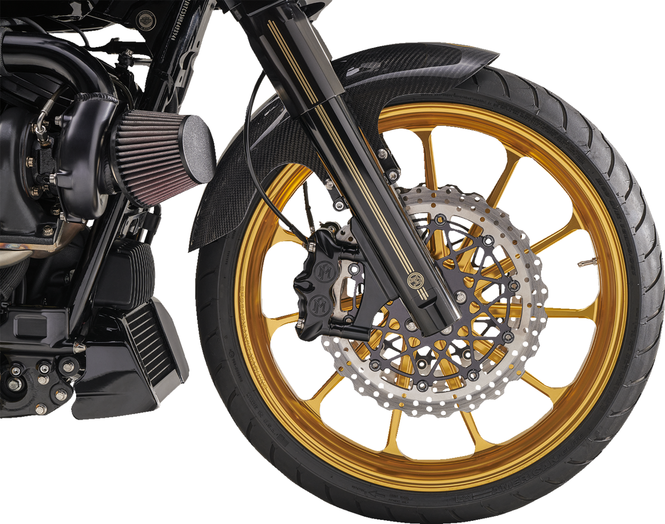 Performance Machine (PM) Speedstar Rotor - Front - 11.5" - Black