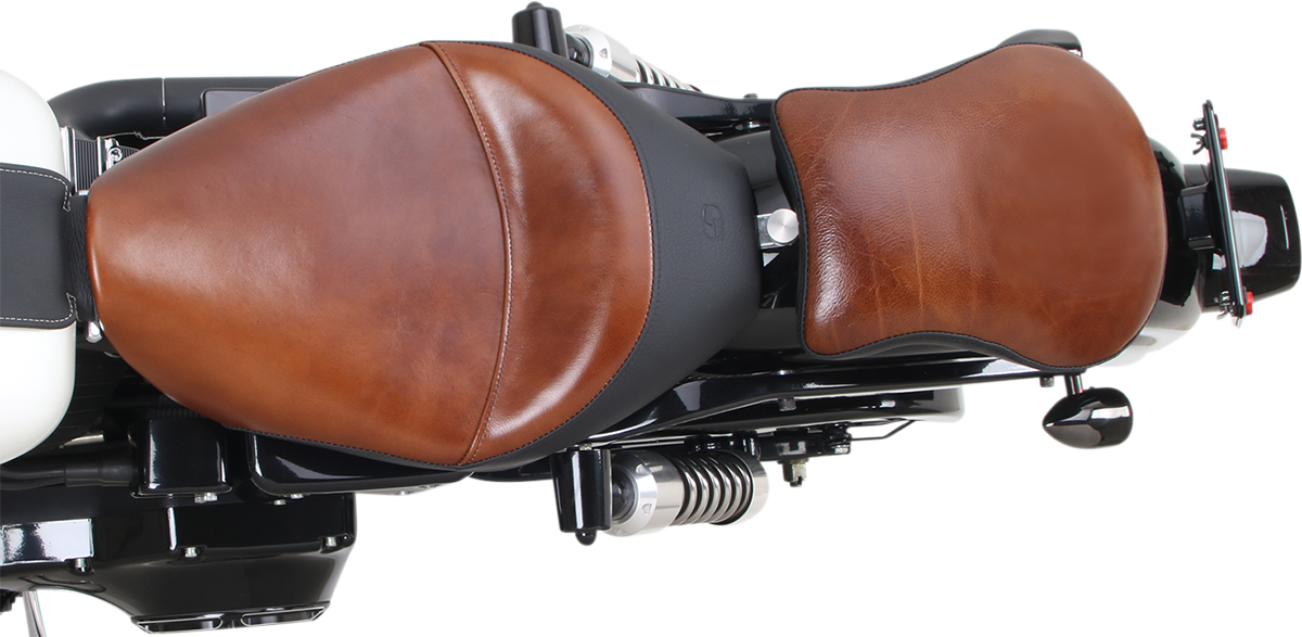 Saddlemen Detachable Pillion Pad - Lariat - Contoured - 9"