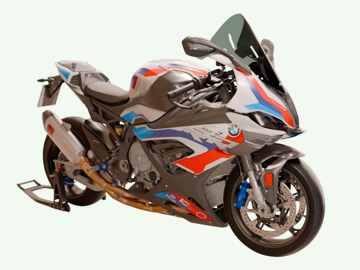 WRS RACE HIGH WINDSCREEN BMW S 1000 RR 2019-2025 / M 1000 RR 2020-2022
