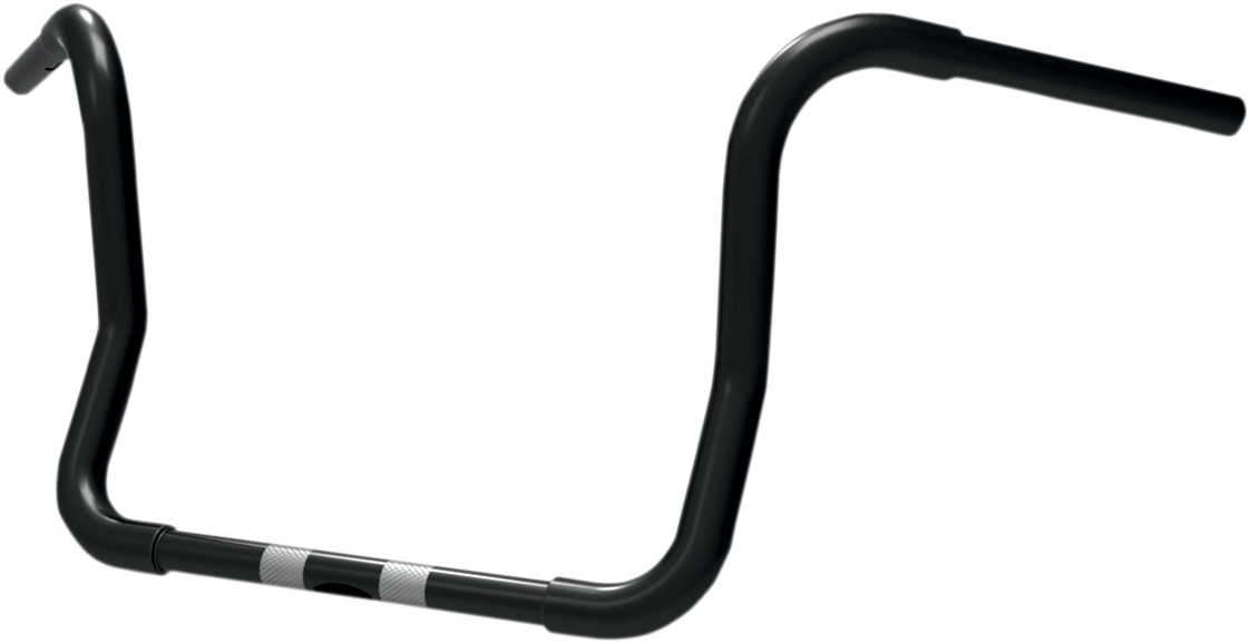 Khrome Werks 1-1/4" Fat Ape Hanger Handlebar - 12" - TBW - Black