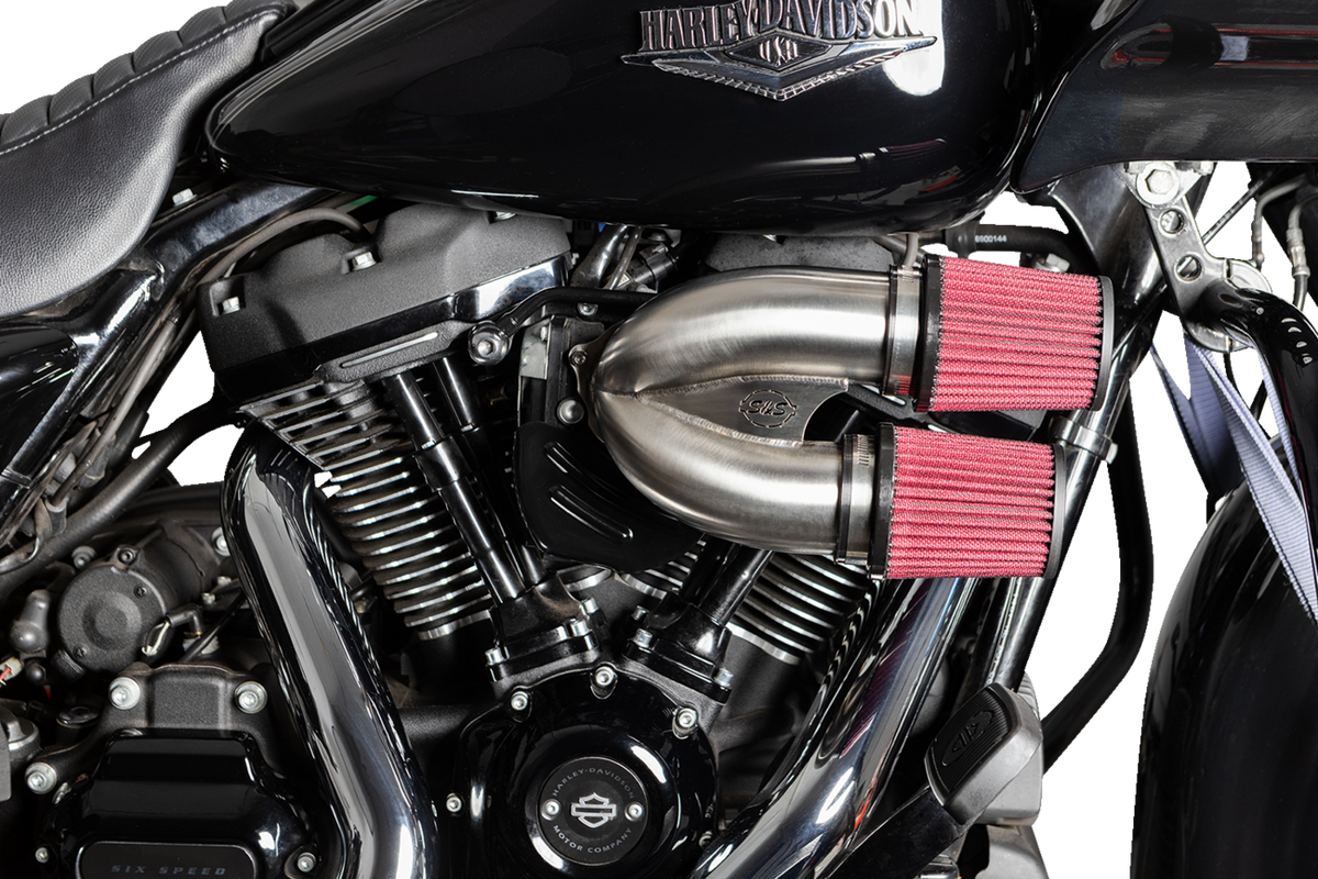 S&S Cycle Tuned Induction Air Cleaner Kit - Stainless Steel