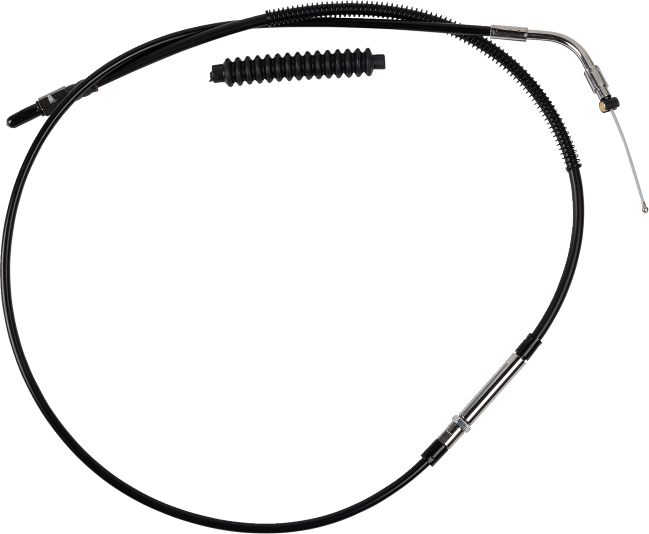 Barnett High-Efficiency Black Vinyl Clutch Cable - Standard Size