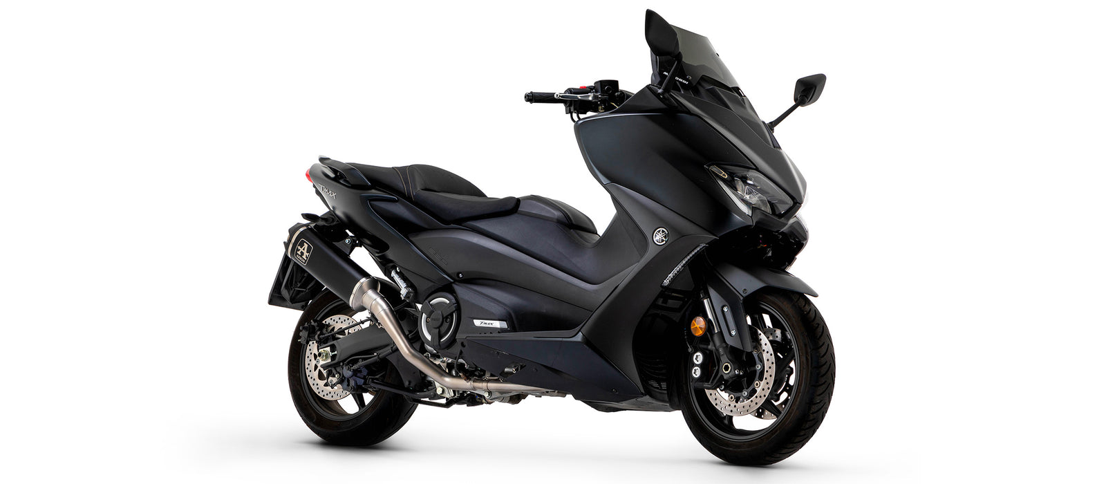 73521PKNW Full System With Indy Race Titanium Dark Slip Ons