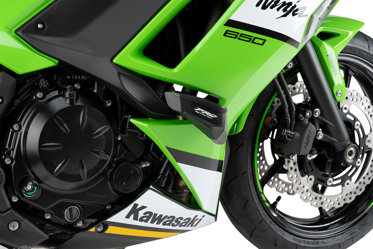 PUIG HI-Tech Parts Frame Sliders - Pro 2.0 - Kawasaki - Ninja 650
