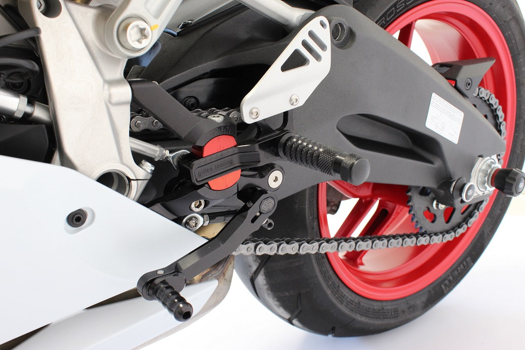 Gilles Tooling Footrest System VCR38GT Black