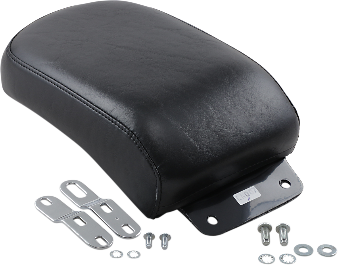 Le Pera Bare Bones Pillion Pad - Smooth - Black - Softail '84-'99