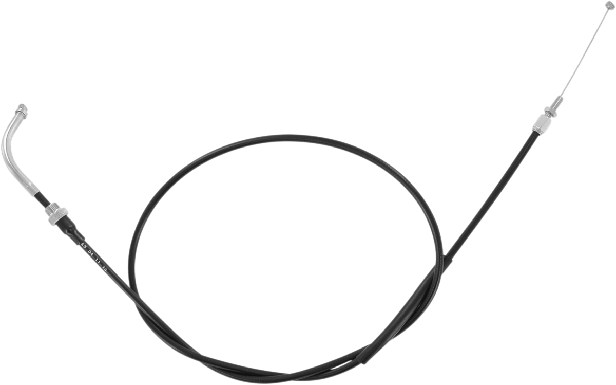 Motion Pro Black Vinyl Throttle Cable - Push - '02-'08 VTX1800