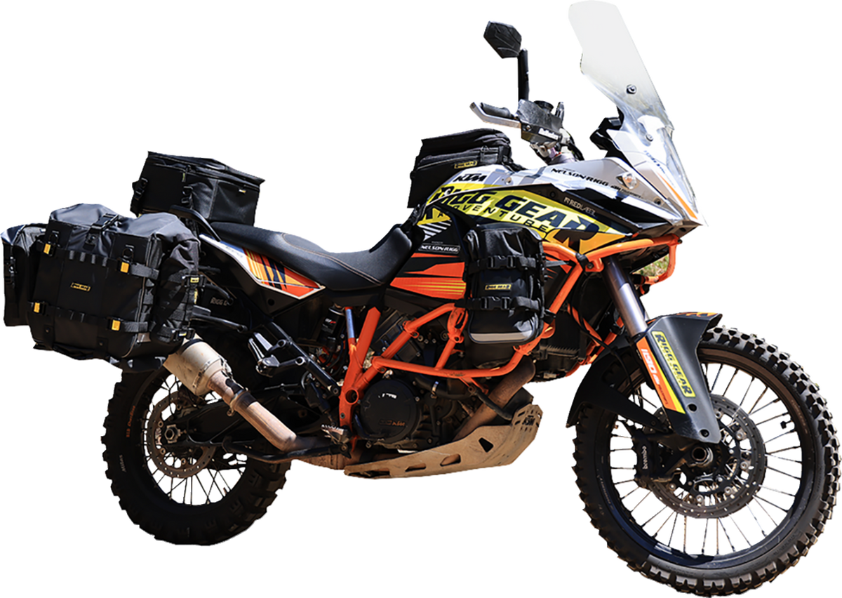 Nelson RIGG Trails End Adventure Saddlebags - Black
