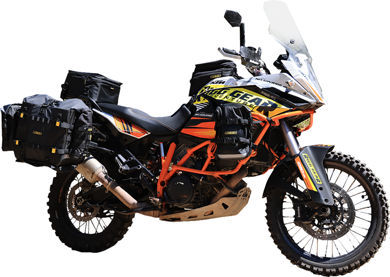 Nelson RIGG Trails End Adventure Saddlebags - Black