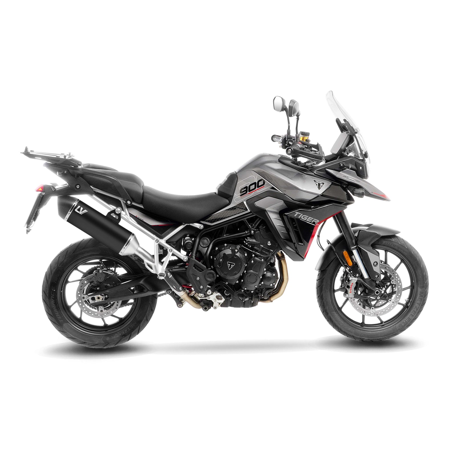 LeoVince Lv-14 Black Edition (15629BU) - for TRIUMPH | TIGER 900 GT / GT PRO / RALLY PRO | 2024 - 2026 - image 1 of 4
