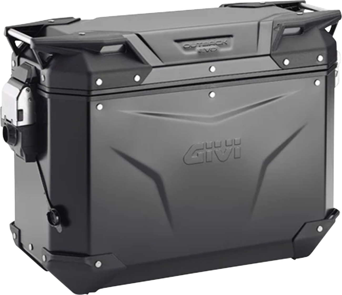 GIVI Outback Evo Side Case - Left - 37 Liter - Black