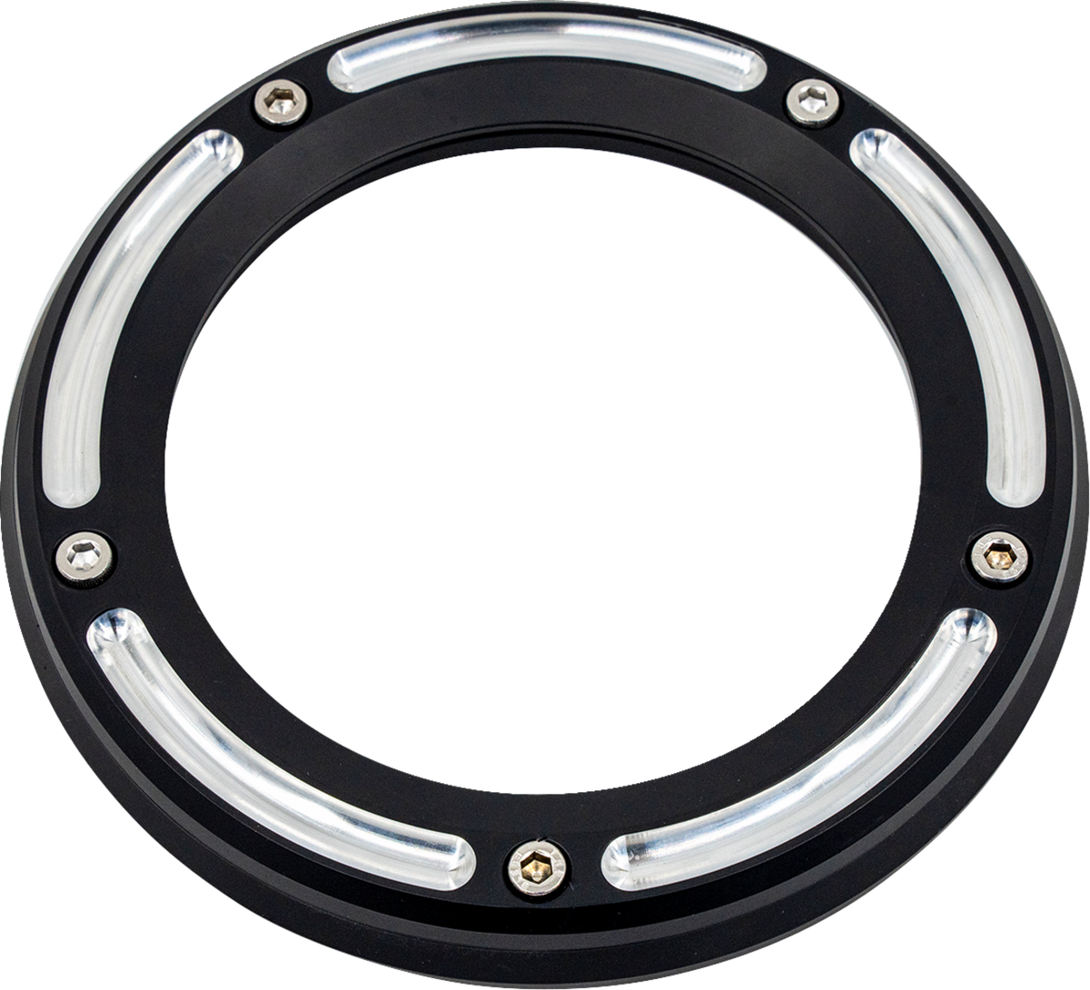 Trask Assault Derby Cover With Window - Reverse Cut - Big Twin