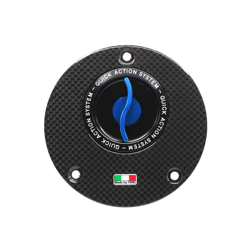 TWM Quick Action Carbon Fiber Gas Cap for Yamaha - TYFP.01