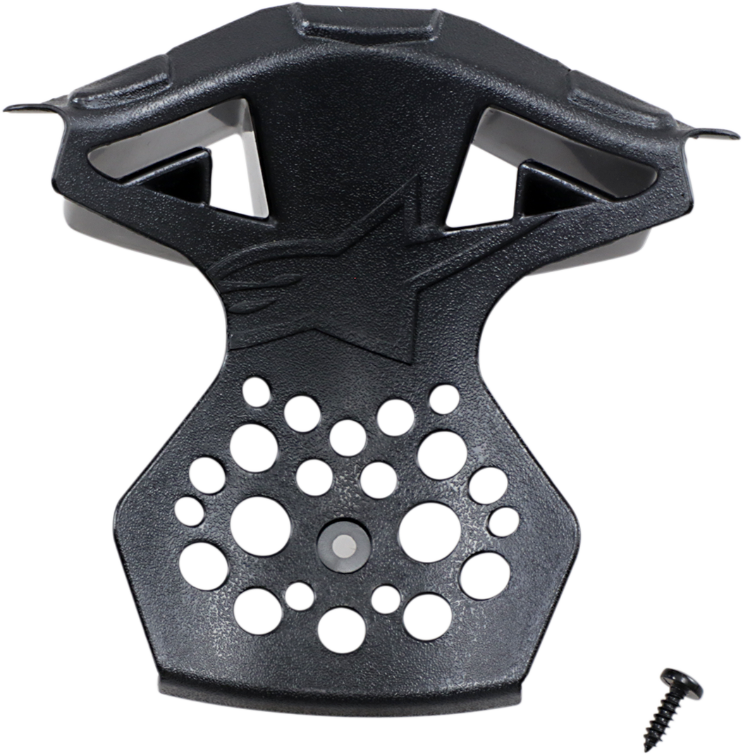 Alpinestars Supertech M8/M10 Chin Vent Frame - Gloss Black - XS/S