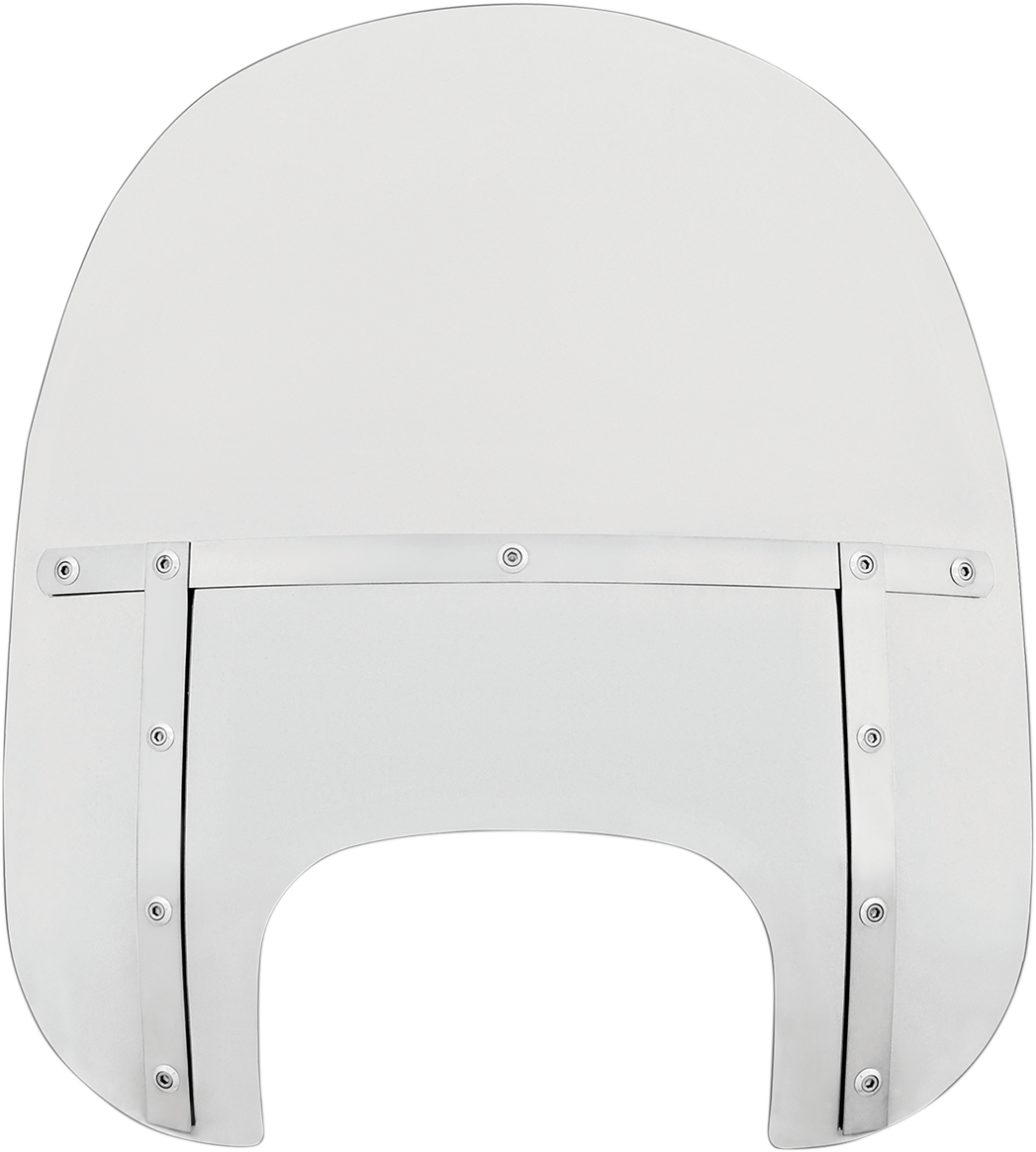 Memphis Shades Fats Windshield - Clear - 17" - FLFB/S