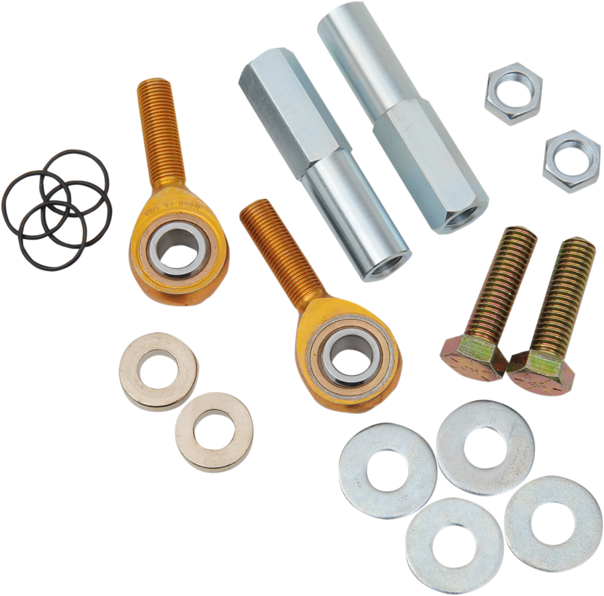 Burly Brand Adjustable Shock Lowering Kit - Rear - Lowers 0"-2" - Standard Finish