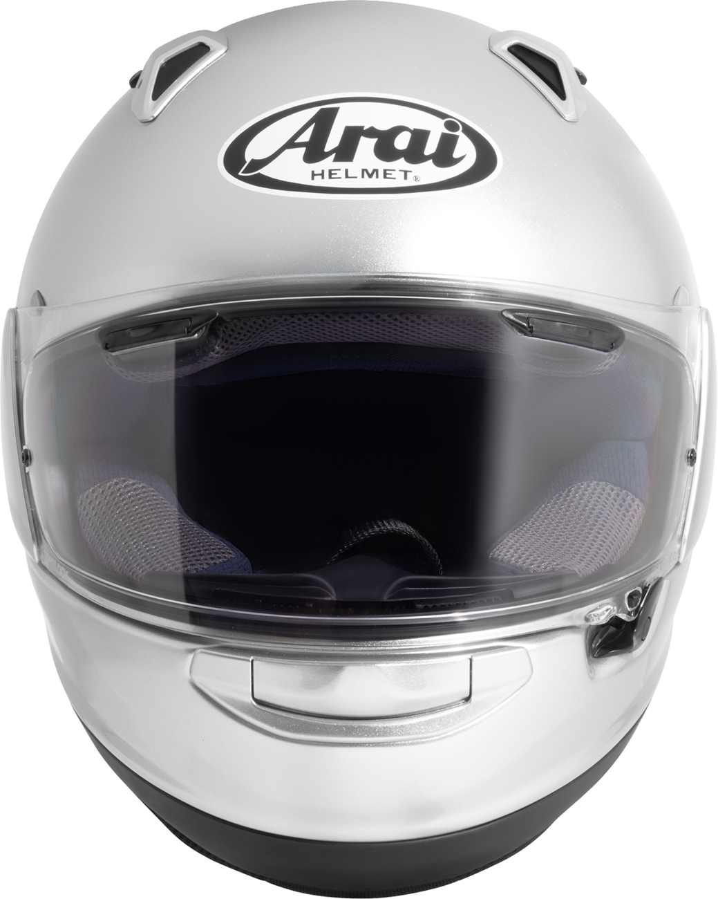ARAI Helmets Quantum-X Helmet - Aluminum Silver / Gloss / Silver / XL