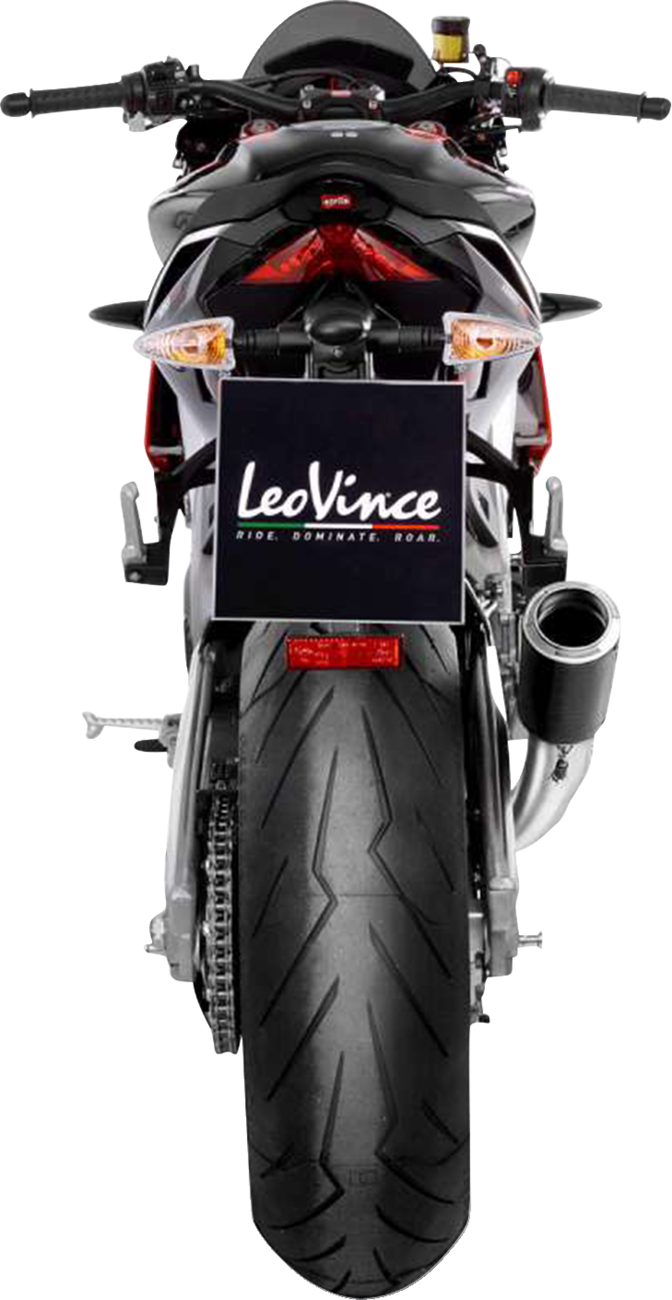 LeoVince LV Corsa Muffler - Carbon Fiber