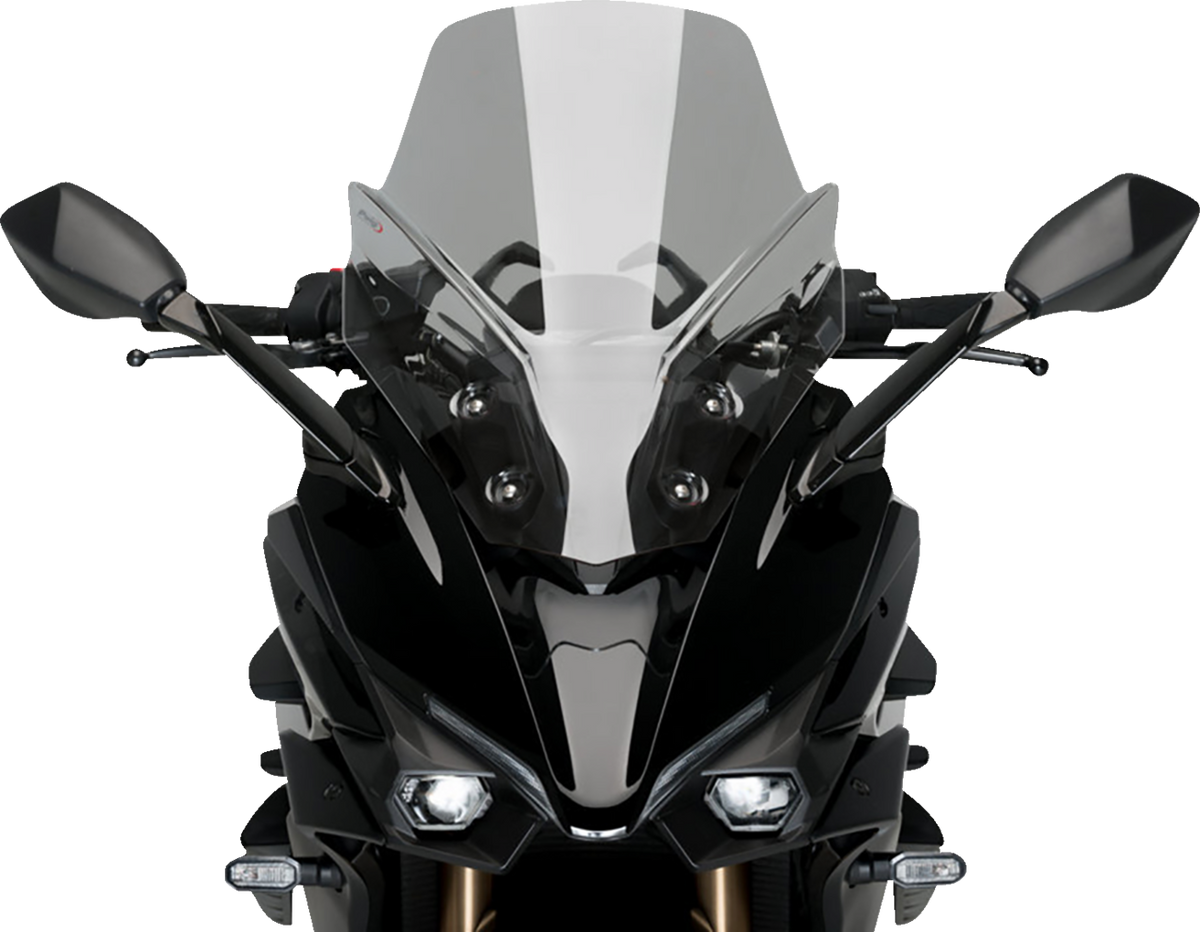 PUIG HI-Tech Parts Touring Windscreen - 21-1/2" - Smoke - GSX-S1000