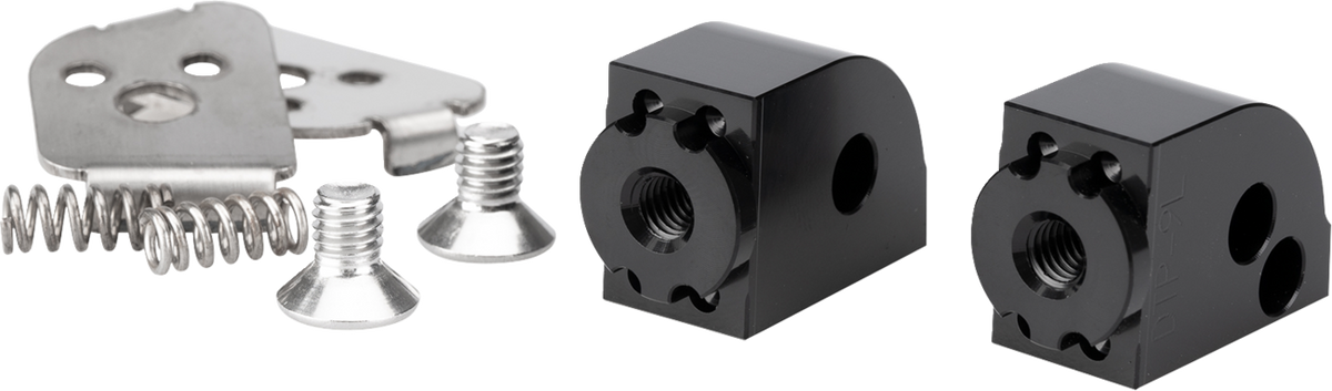 PUIG HI-Tech Parts Adjustable Foot Peg Adapter - Rider - Suzuki