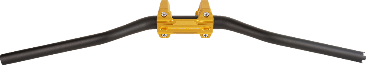 Performance Machine (PM) Phatbar & Riser Kit - Internal Wiring - 9" - Gold Ops
