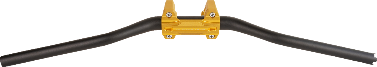 Performance Machine (PM) Phatbar & Riser Kit - Internal Wiring - 9" - Gold Ops