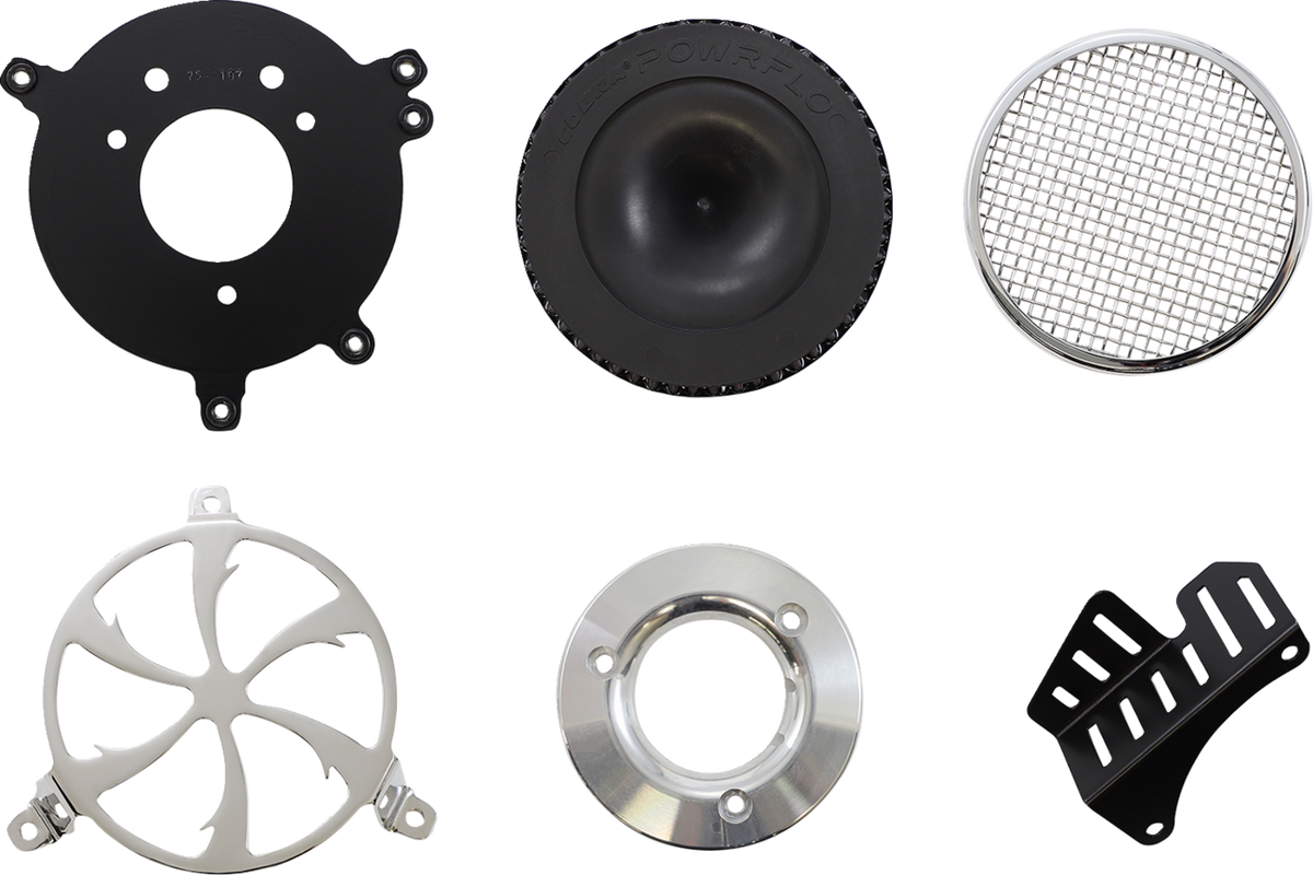 Cobra Air Cleaner Kit - Chrome