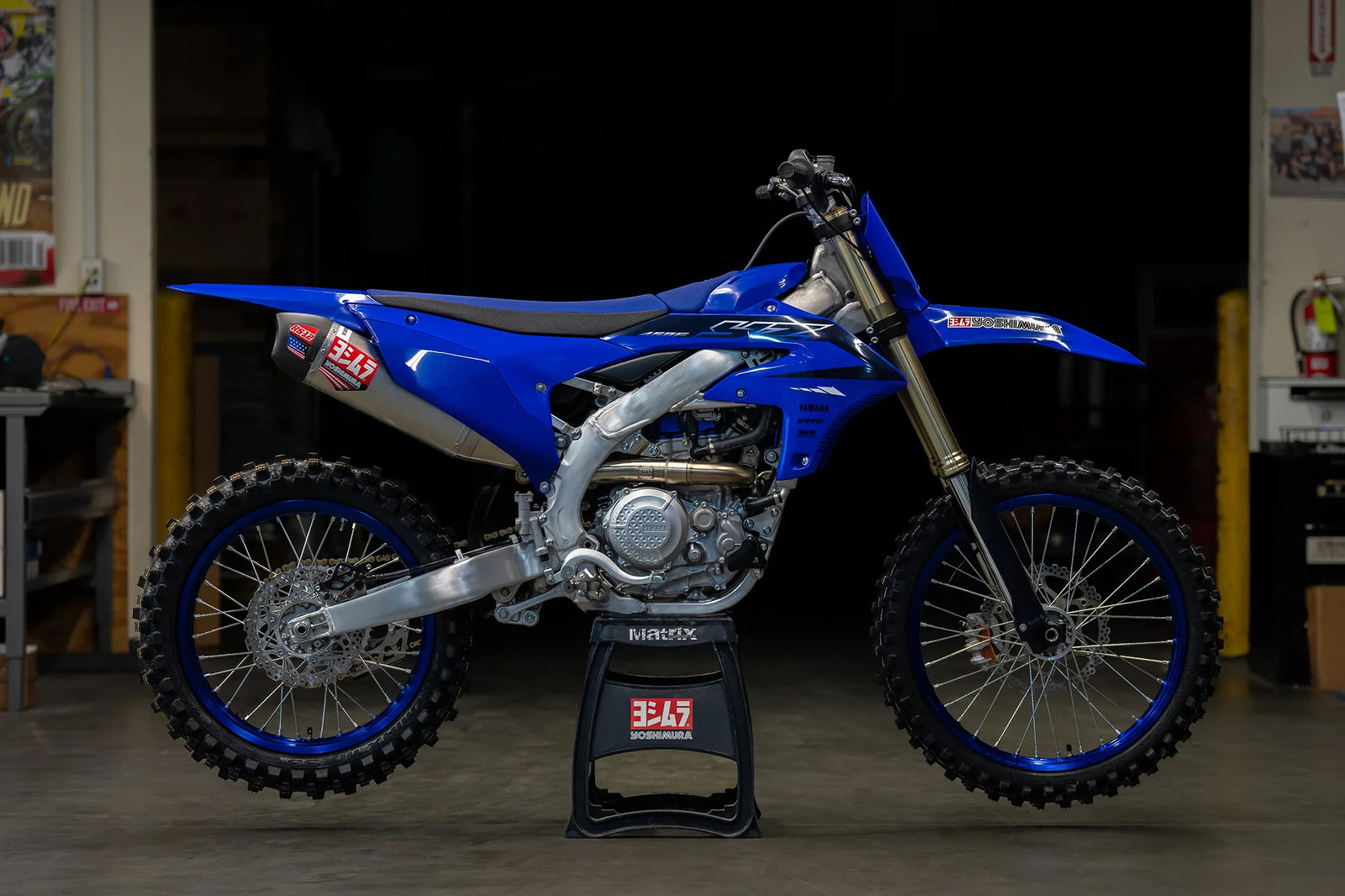 Yoshimura YZ450F 23-25 RS-12 Stainless Full Exhaust, W/ Aluminum Muffler