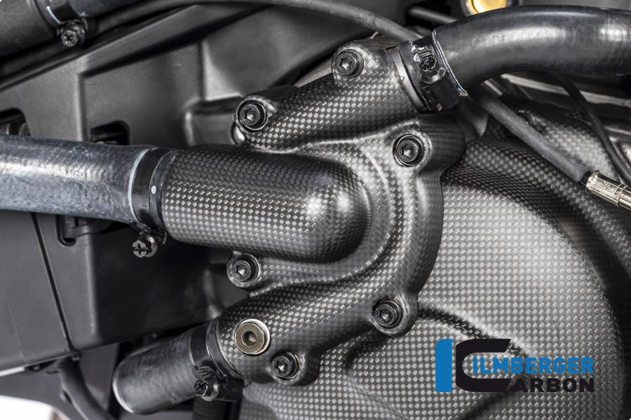 Ilmberger Carbon Waterpump Guard - Matte