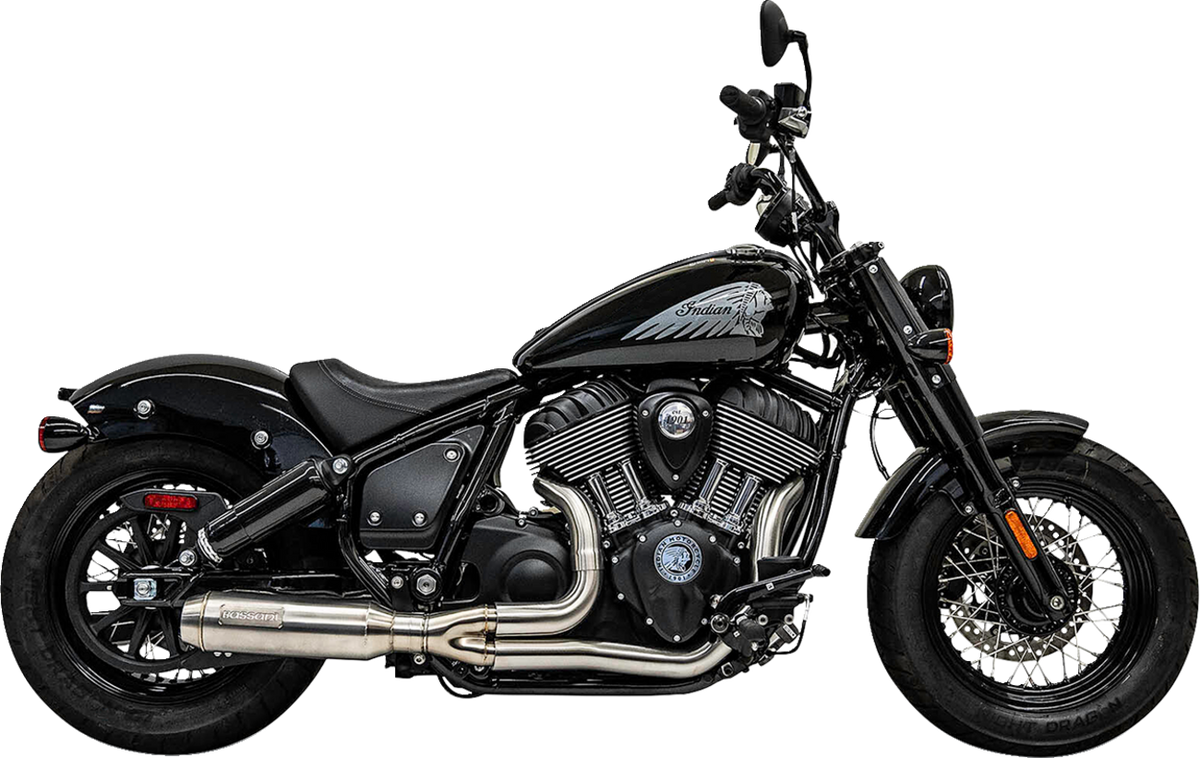 Bassani Xhaust 2-Into-1 Exhaust System - Stainless Steel
