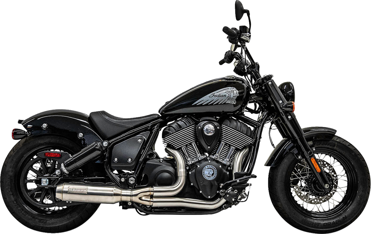 Bassani Xhaust 2-Into-1 Exhaust System - Stainless Steel