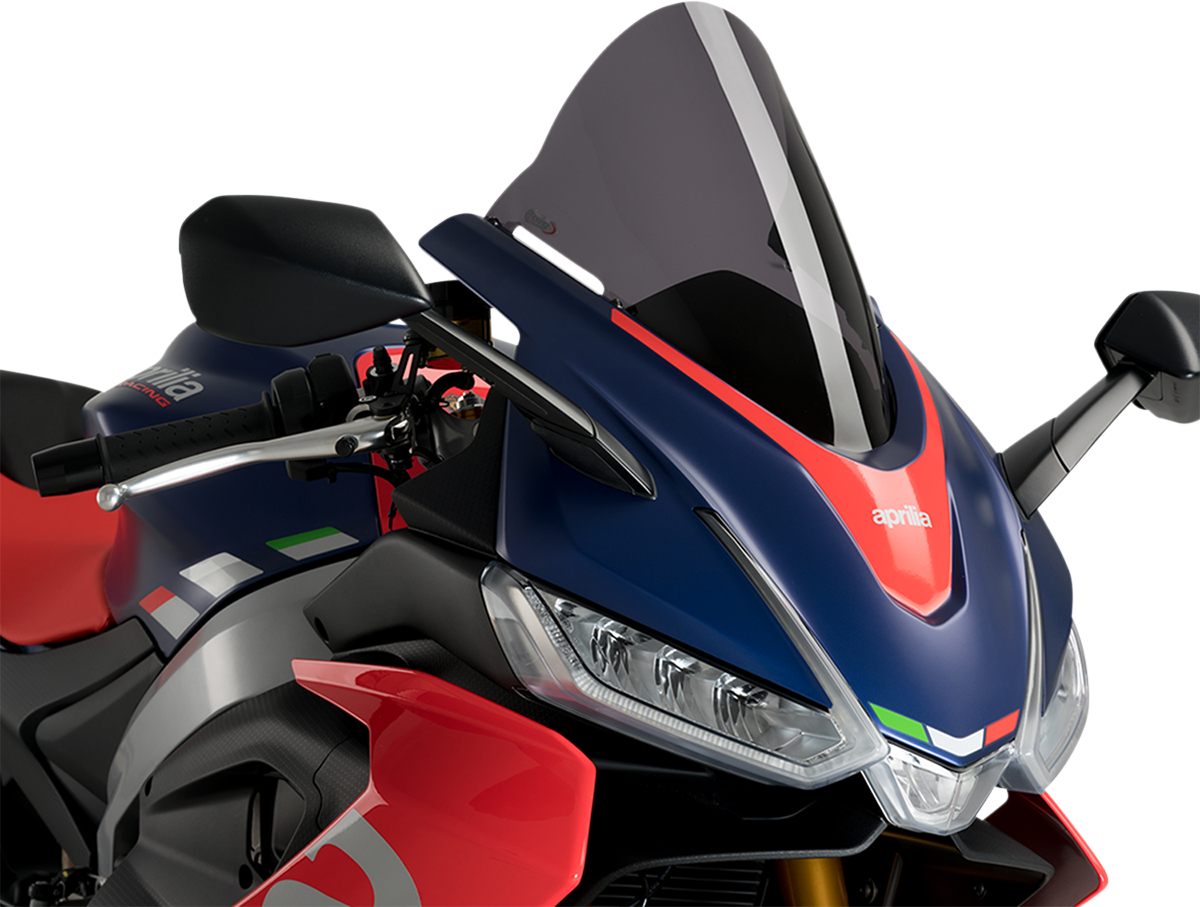PUIG HI-Tech Parts Race Windscreen - 12-1/2" - Dark Smoke - RS 660