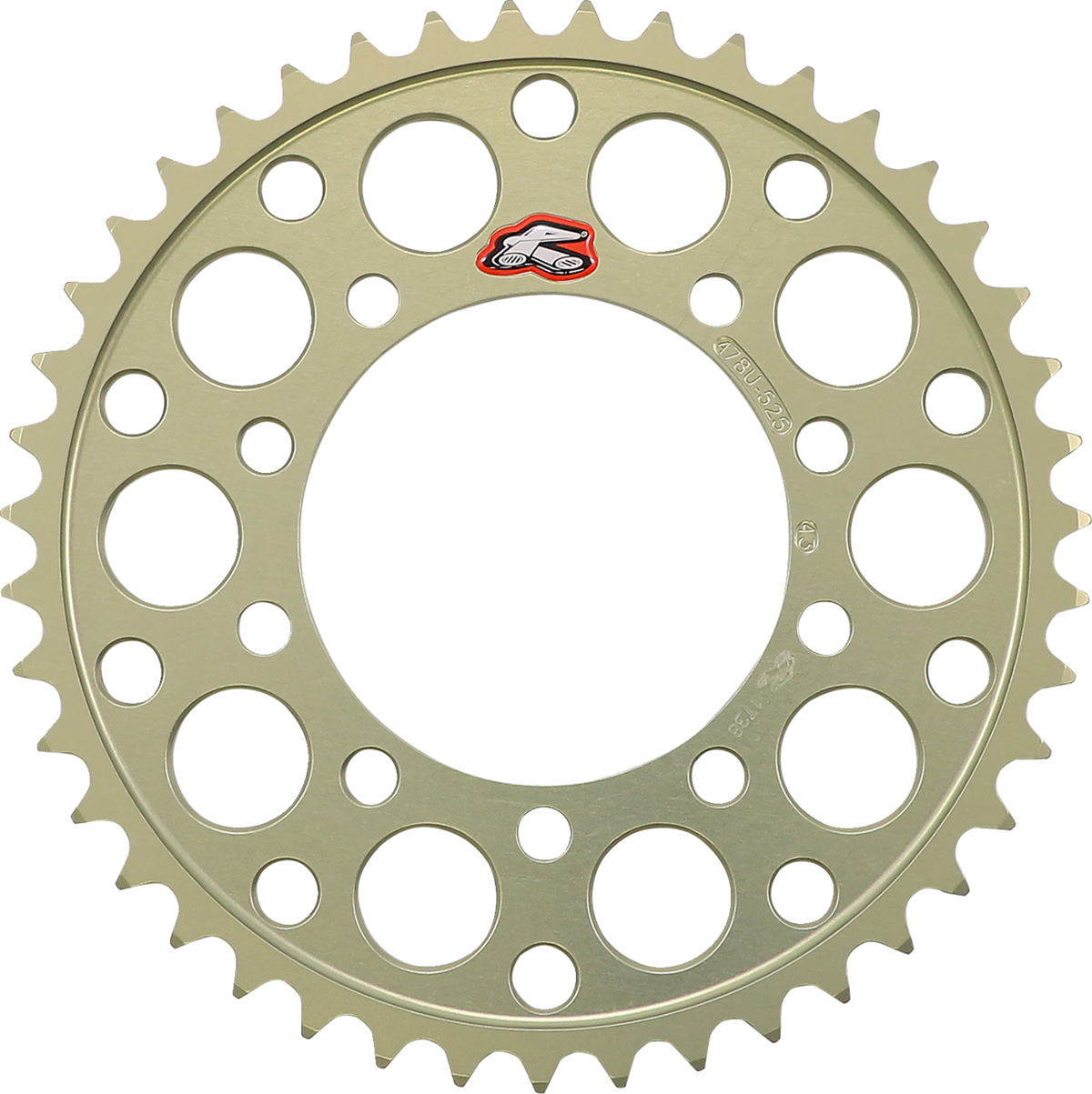 Renthal Rear Sprocket - Aluminum - 43 Tooth - Aprilia