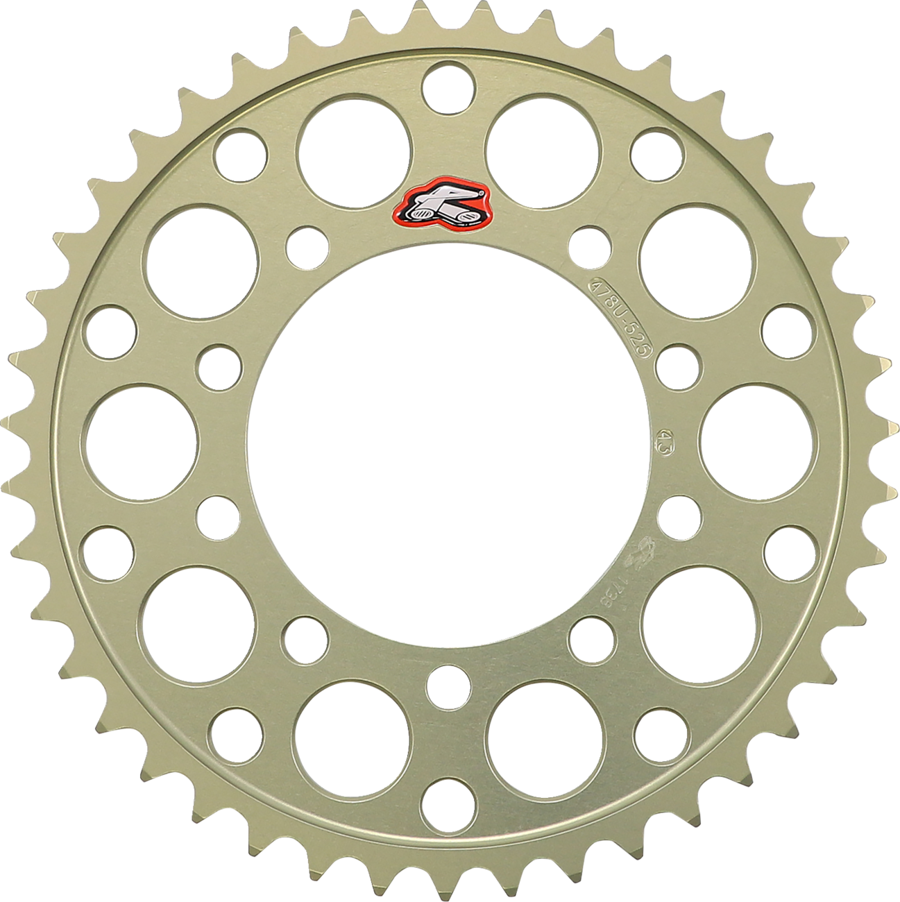 Renthal Rear Sprocket - Aluminum - 43 Tooth - Aprilia