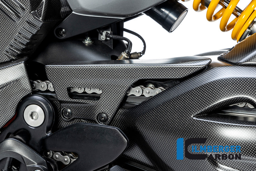 Ilmberger Carbon Chain Guard Ducati Diavel V4 From 2023 - Matte
