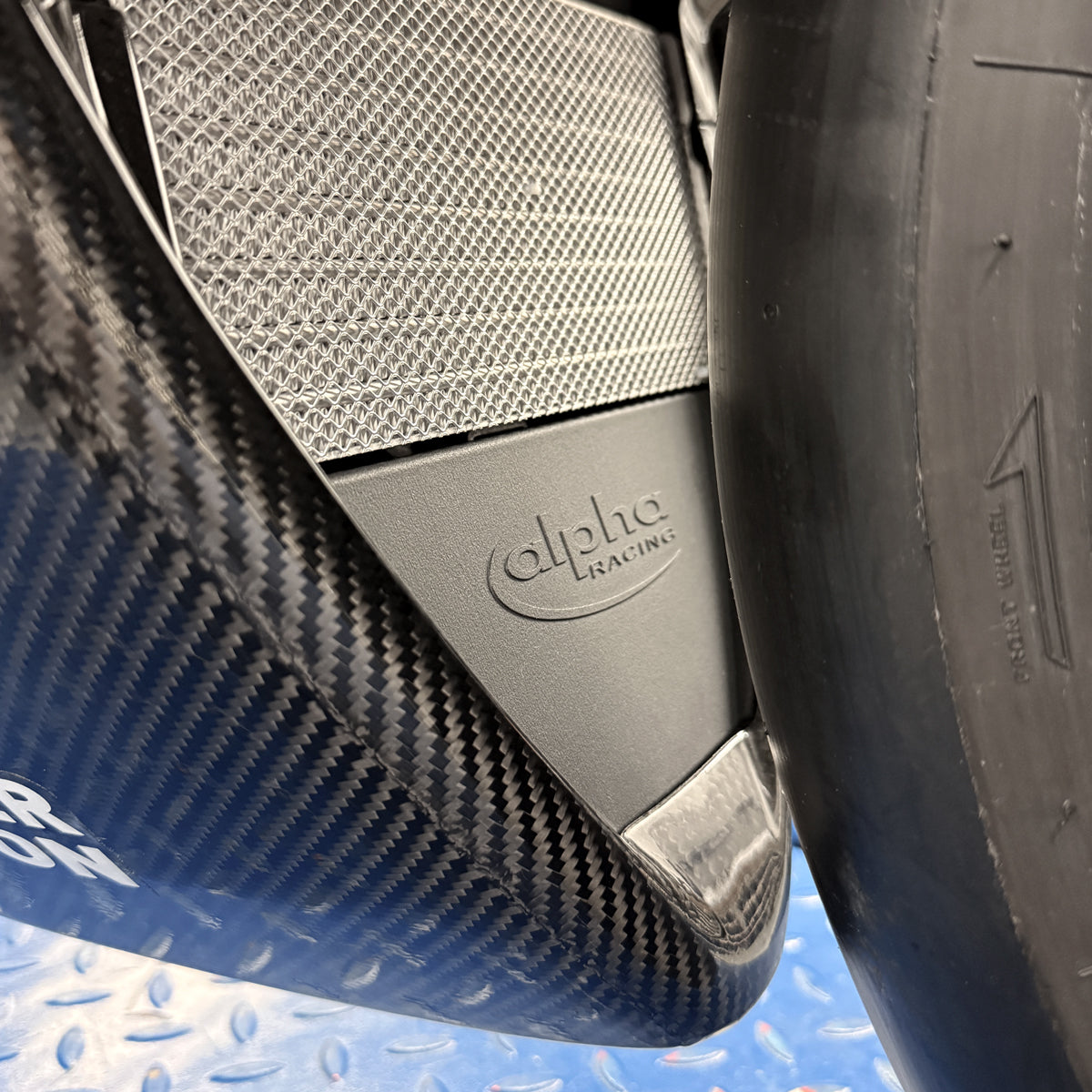 Cover on OEM Oil cooler