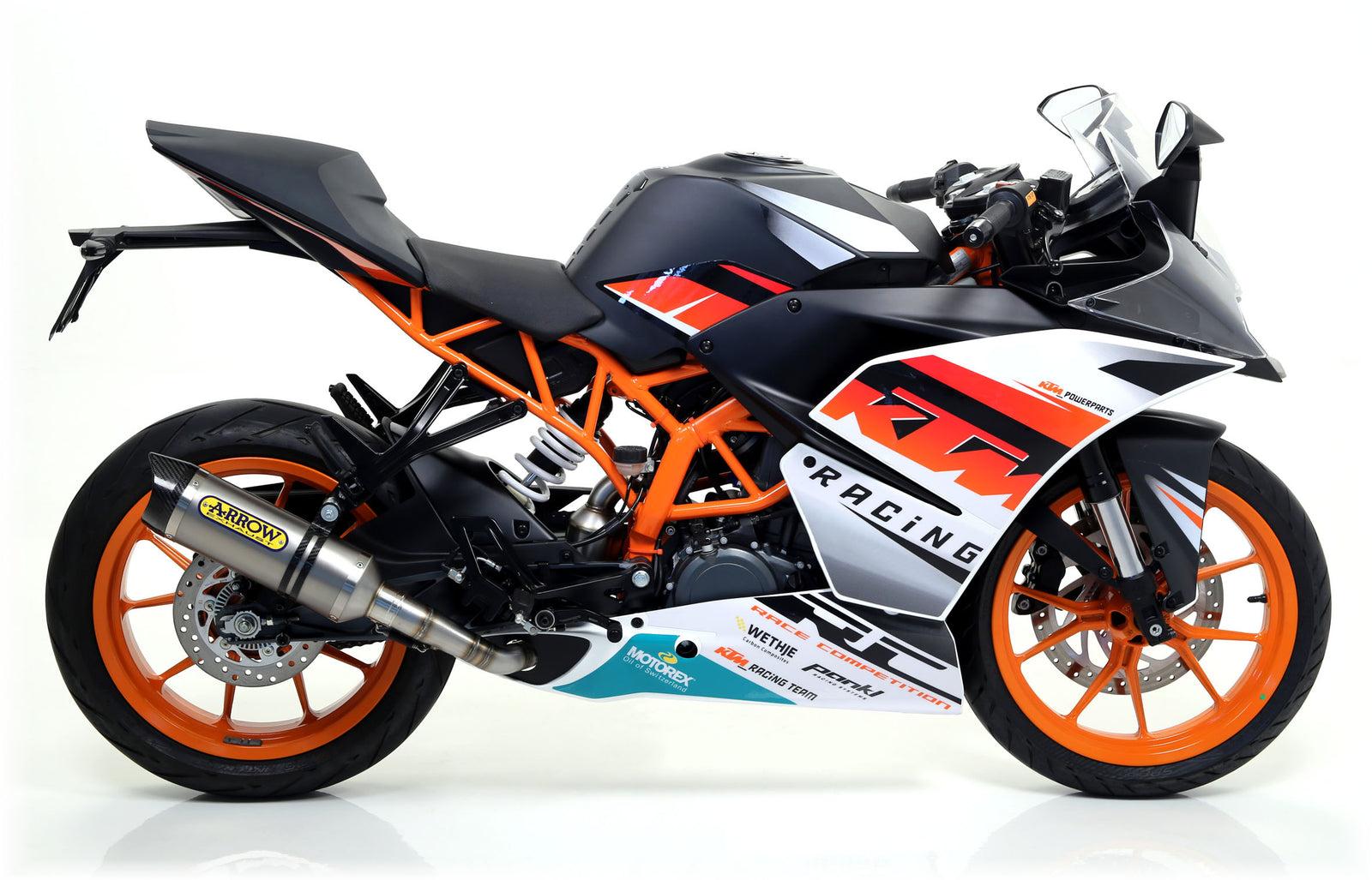 Street Thunder Titanium Slip On With Carbon End Cap