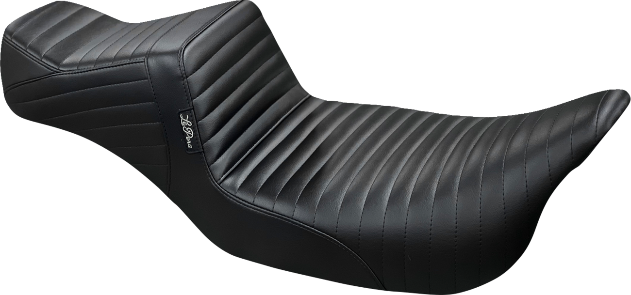 Le Pera Tailwhip Daddy Long Legs Seat - Pleated - Black - Touring '08-'23