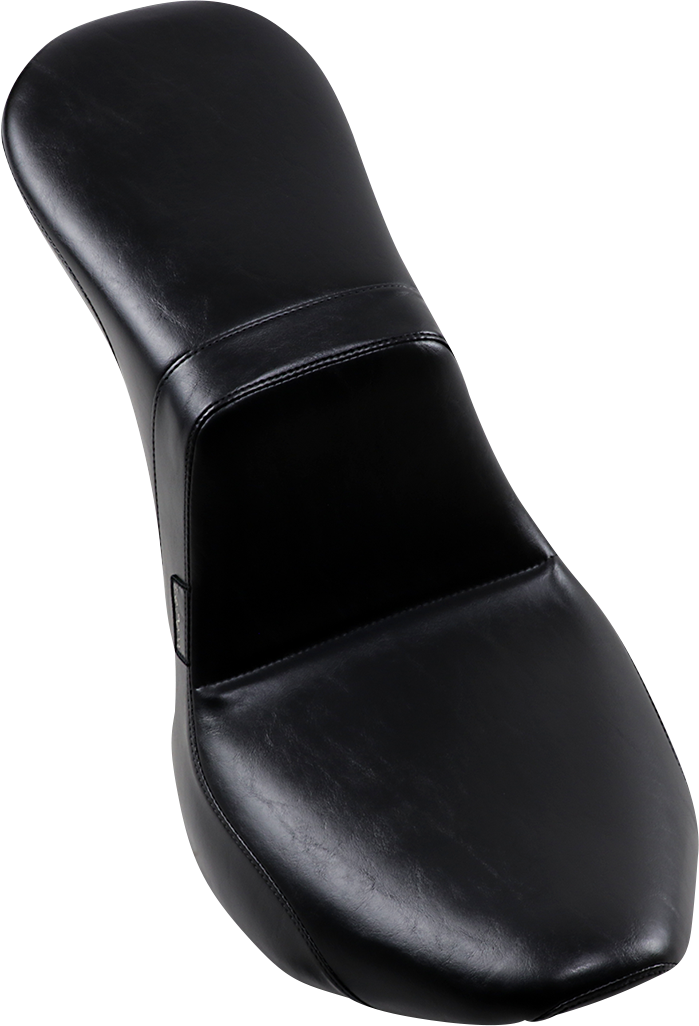 Le Pera Daytona 2-Up Seat - Without Backrest - Smooth - Black - FX/FL '18-'23