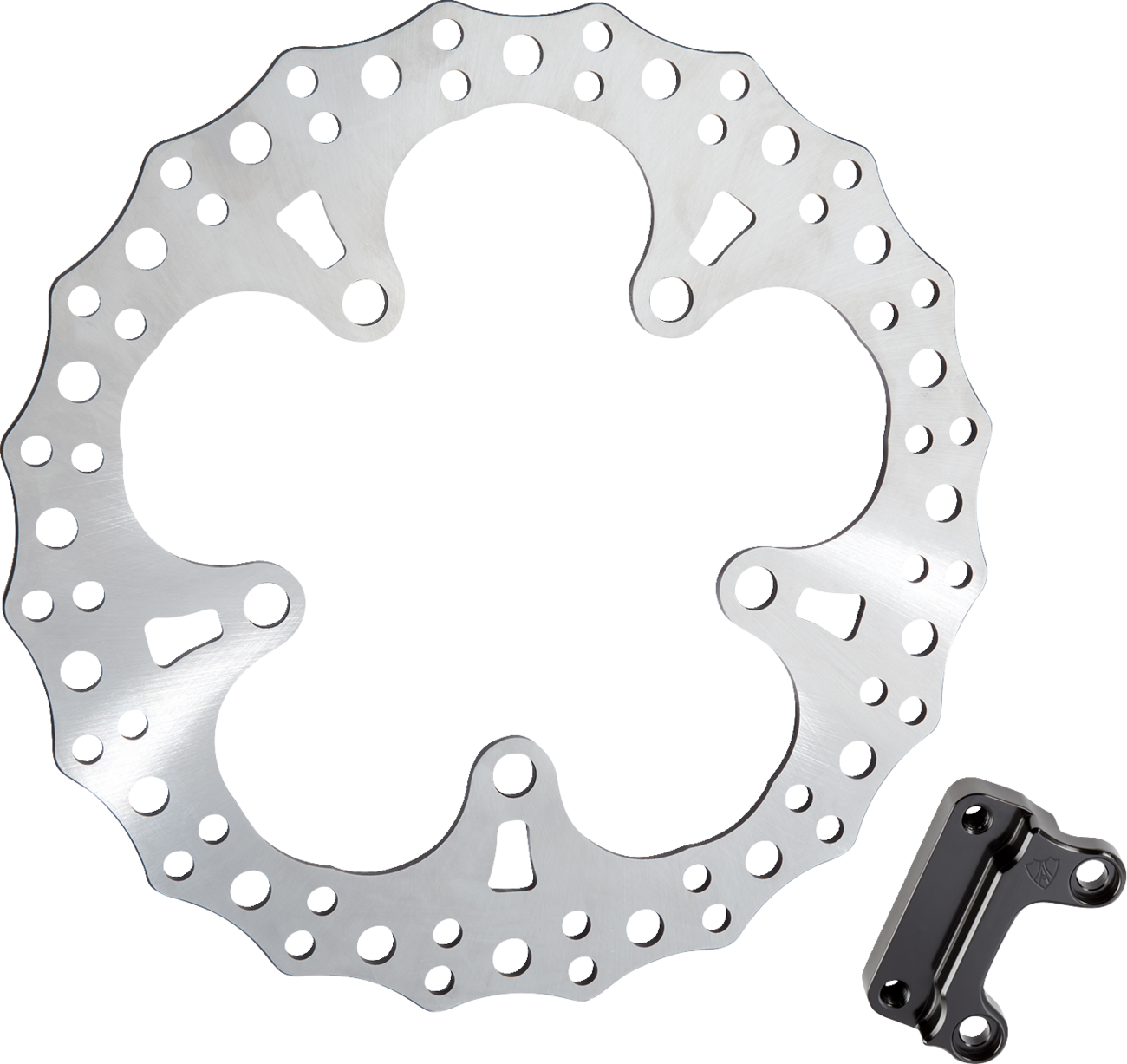 Arlen NESS Jagged Left Brake Rotor - 13"