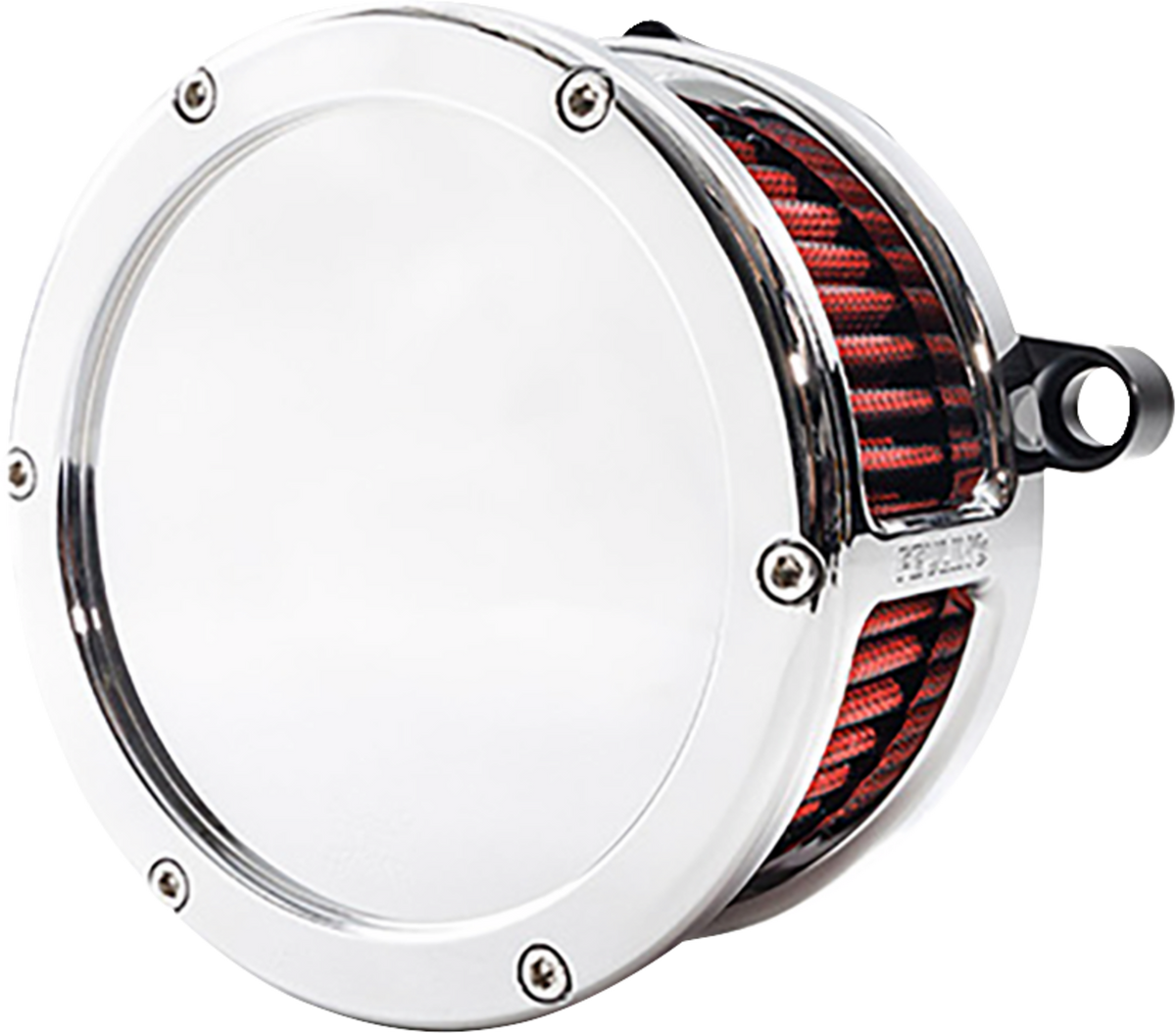 Feuling Parts BA Air Cleaner Kit - Chrome With Red Filter - M8